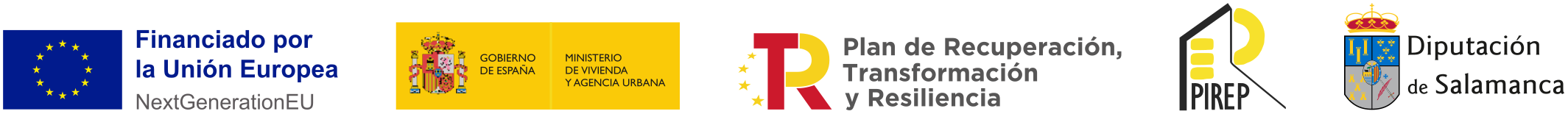 Financiado por la Union Europea NextGenerationEU, Gobierno de Espana, PRTR, PIREP y Diputacion de Salamanca